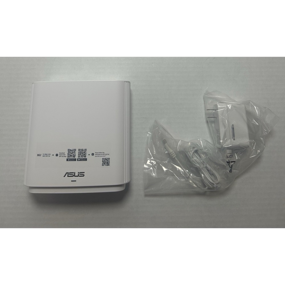ASUS ZenWiFi AX (XT8) AX6600 TRI-BAND MESH WiFi 6 WIRELESS ROUTER V1 WHITE